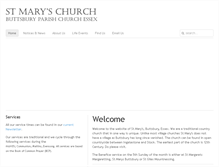 Tablet Screenshot of buttsburychurch.org.uk